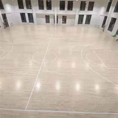 厦门室内篮球馆运动地板羽毛球馆体育场馆舞台学校场地实木地板厂家