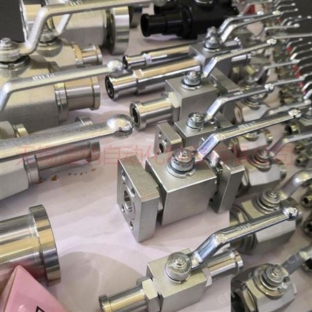  高压球阀KHM-40-F6温纳SAE分体法兰高压球阀