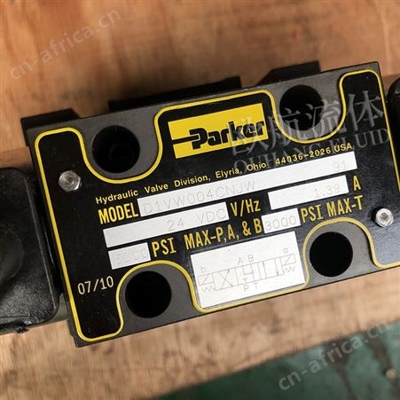 Parker D31VW004C4NJW 91派克比例换向阀液压阀