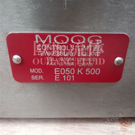 工业液压阀美国MOOG穆格伺服阀E050 K 500
