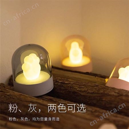红素猫爪灯音乐盒 免费设计logo 300件起订不单独零售