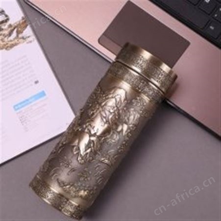红素古铜色紫砂真空茶水杯订制 100个起订不单独零售