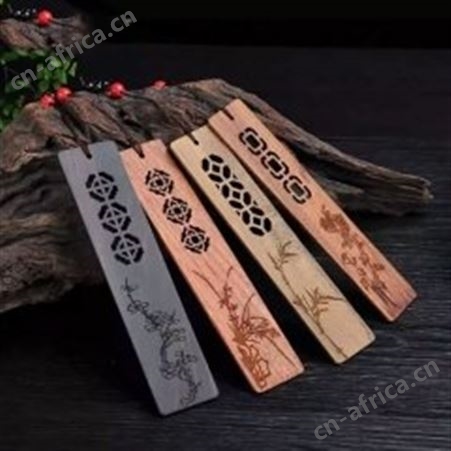 红素创意古典黑檀木书签 300件起订不单独零售