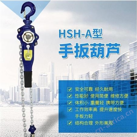 6T*6M现货环链手扳葫芦/供应手动葫芦