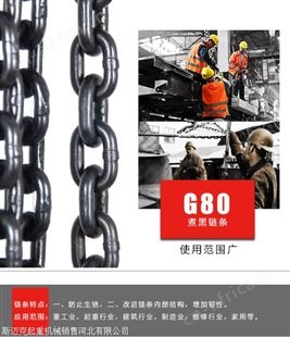 G80起重链条厂家 河北生产地 起重链条厂家现货