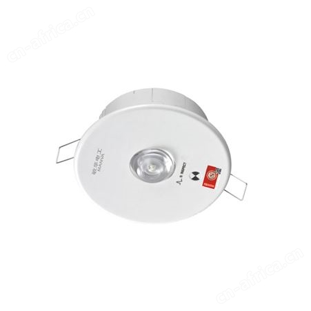敏华A型集电集控应急照明智能疏散指示透镜式天花灯M-ZFJC-E3W6023