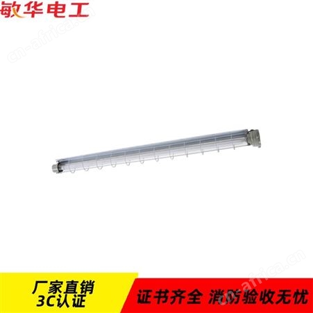 敏华劳士智能消防应急照明T8IP54防护LED支架T8PCT8应急单灯管N-ZLZD-E18W1365