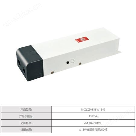 劳士智慧消防系统适配18W非阻容降压灯具6V-4Ah整体式铅酸电池应急电源N-ZLZD-E18W1342