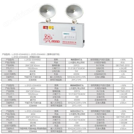 劳士敏华电工自电自控应急照明纳米板平镜猫眼AC220V工程楼道双头灯L-ZFZD-E5W4002