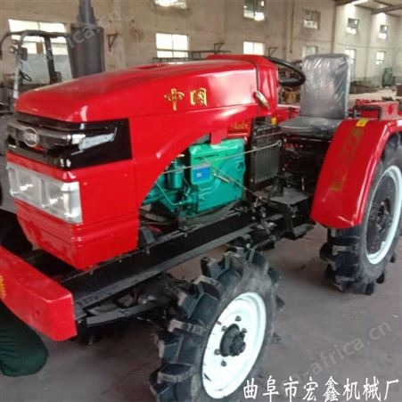 宏工机械柴油454农用拖拉机 多缸四轮拖拉机生产厂家 15/18马力四轮拖拉机生产