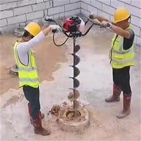 管桩芯掏土机清桩孔施工设备   清理桩孔底部的沉渣快捷
