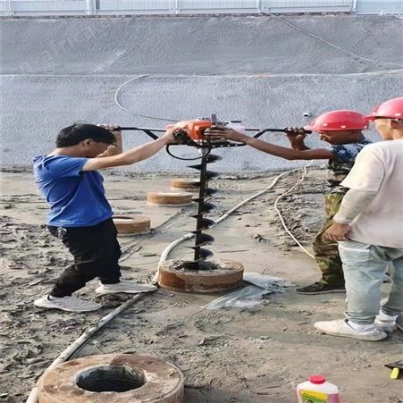 管桩芯掏土机清桩孔施工设备   清理桩孔底部的沉渣快捷