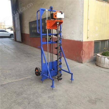 新款一个人操作工地掏桩机 钻混凝土螺旋取土工具