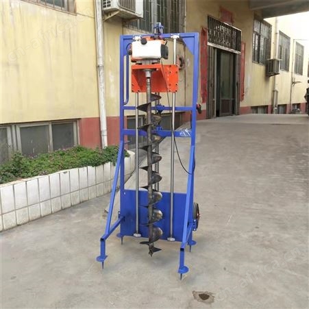 新款一个人操作工地掏桩机 钻混凝土螺旋取土工具