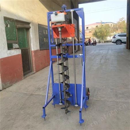 新款一个人操作工地掏桩机 钻混凝土螺旋取土工具