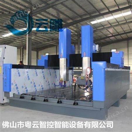 广西石材四轴切割机厂家 云雕墓碑碑帽切割雕刻机 设备