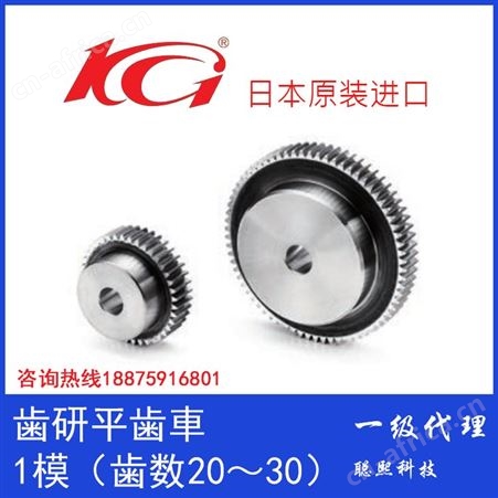 KYOUIKU協育歯車工業 SGE1S20B-1005型歯研平歯車 1模数 印刷设备