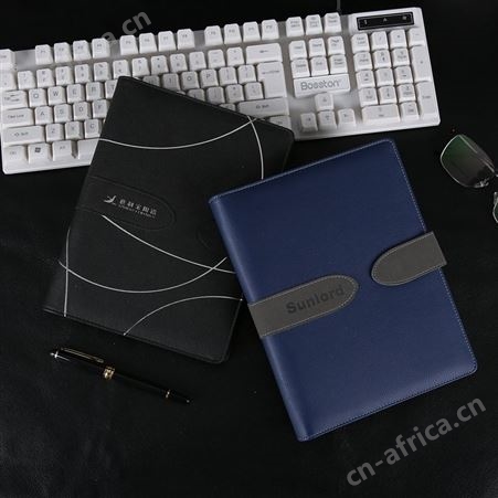 简约带磁扣笔记本定做活页日记本作业手账本子定制
