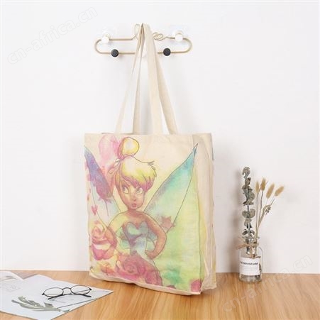 oeko环保全棉布袋定制 有机棉袋 束口数码印花ecobag 手提帆布袋