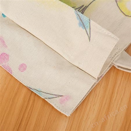 oeko环保全棉布袋定制 有机棉袋 束口数码印花ecobag 手提帆布袋
