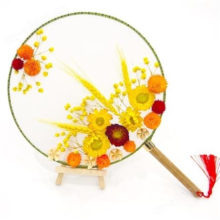 武汉团扇干花DIY 汉阳团扇干花DIY 武昌团扇干花DIY 楼盘团扇干花DIY 团队团扇干花DIY