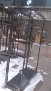 服装产品不锈钢展示架 广告牌不锈钢展示架