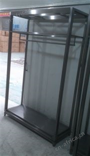 拉丝镜面玫瑰金不锈钢珠宝展示架 黄金首饰不锈钢展示柜