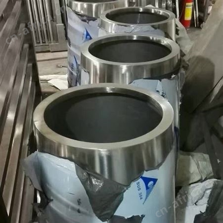 酒店大堂玫瑰金不锈钢花盆不锈钢花钵