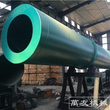 沼渣粪污有机肥设备厂家 滚筒式牛粪秸秆烘干机 粪渣堆肥处理滚筒烘干机