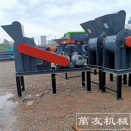 双级式不堵料有机肥粉碎机价格 有机肥半湿物料粉碎机 垃圾猪粪堆肥双级粉碎机