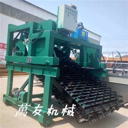 萬友糖厂污泥城市污泥链板翻抛机全液压翻堆机猪粪牛粪制肥设备