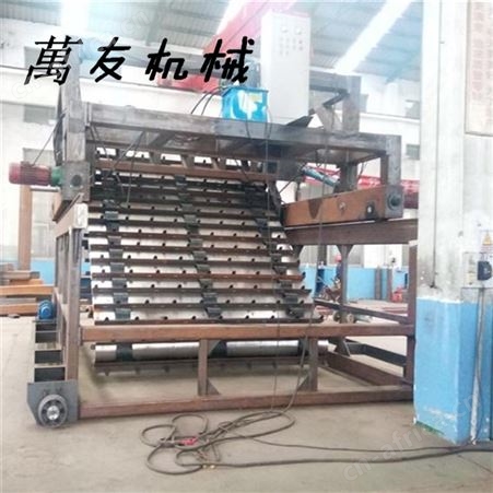萬友牛羊粪液压槽式翻堆机5米轨道行走式发酵设备翻堆动力大