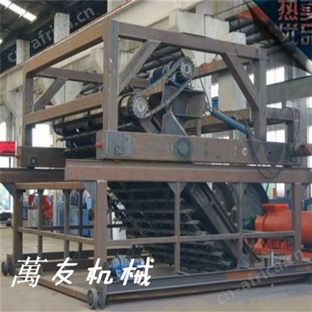 萬友牛羊粪液压槽式翻堆机5米轨道行走式发酵设备翻堆动力大