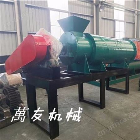羊粪有机肥生产线设备 羊粪造粒机 羊粪滚筒式湿法造粒设备 有机肥造粒机厂家