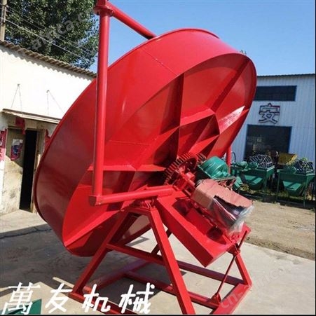 小型家用有机肥造粒机圆盘式造粒机羊粪造粒机