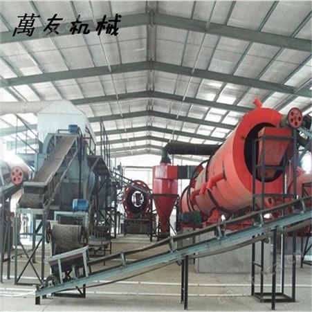 萬友污泥烘干机1.8*18米滚筒烘干机转筒烘干燥烘干设备