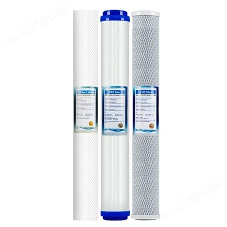 反渗透前置滤芯专用工业熔喷PP棉带杆滤芯保安过滤器滤芯净水设备