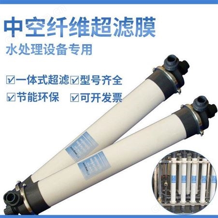 工业超滤膜 UF90中空纤维膜 pvdf电泳漆车用尿素提纯设备