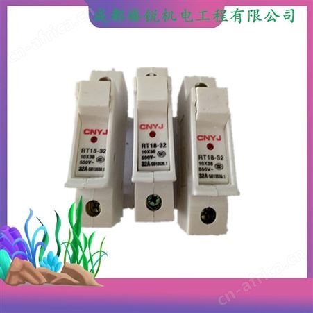RT18-32X 3P熔断器底座 三极卡轨式熔断器底座 RT18-32X 3P