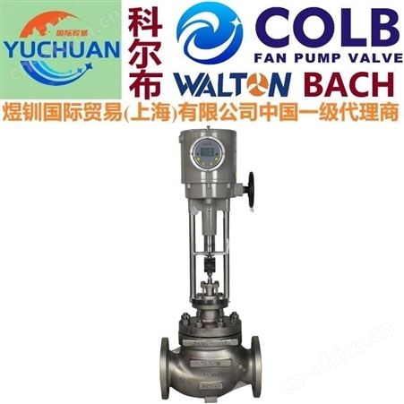 进口电动蒸汽调节阀，美国COLB科尔布进口调节阀