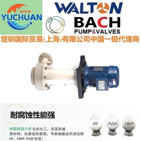 进口长轴液下泵，排污液下泵，不锈钢长轴液下泵：美国沃尔顿WALTON