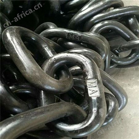 金耀 煤矿用锻打焊接三环链型号参数 承载力高抗拉力