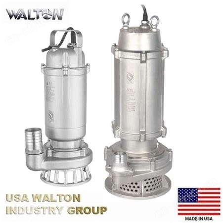 进口污水污物提升泵，进口潜水泵，美国提升泵：美国沃尔顿WALTON
