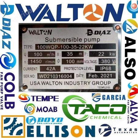 进口离心式风机，进口高压鼓风机，美国WALTON沃尔顿品牌