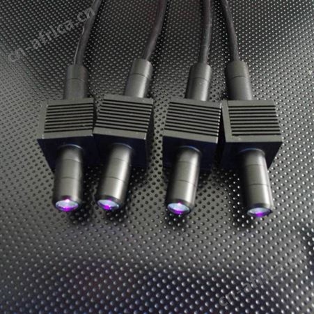 风冷LED点光源照射头，UVLED点光源风扇制冷，UV LED点光源固化