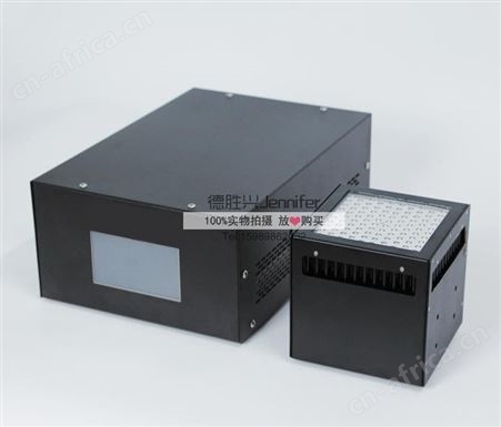 UVLED面光源100*100mm 上光油固化UV油墨UV胶水固化粘接烘干硬化