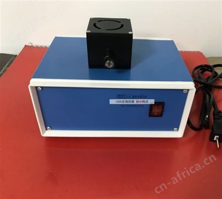 UVLED点光源 光功率照度在40W左右 用EIT检测直接爆表365nm