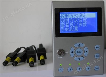 风冷LED点光源照射头，UVLED点光源风扇制冷，UV LED点光源固化