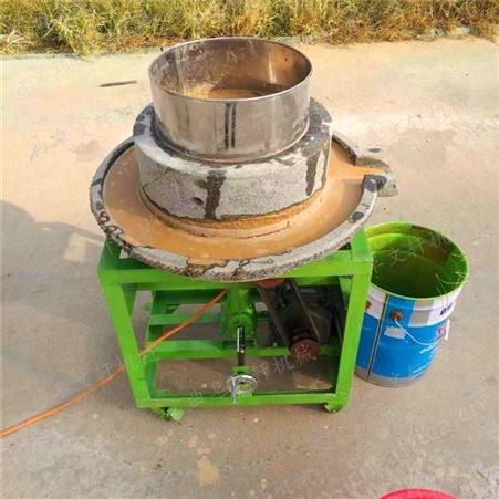 两相电花岗石磨盘石磨机 茶叶加工石磨机 文轩磨浆机