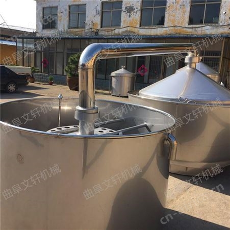白酒酿酒设备 文轩出酒效率高烧酒设备 蒸酒设备